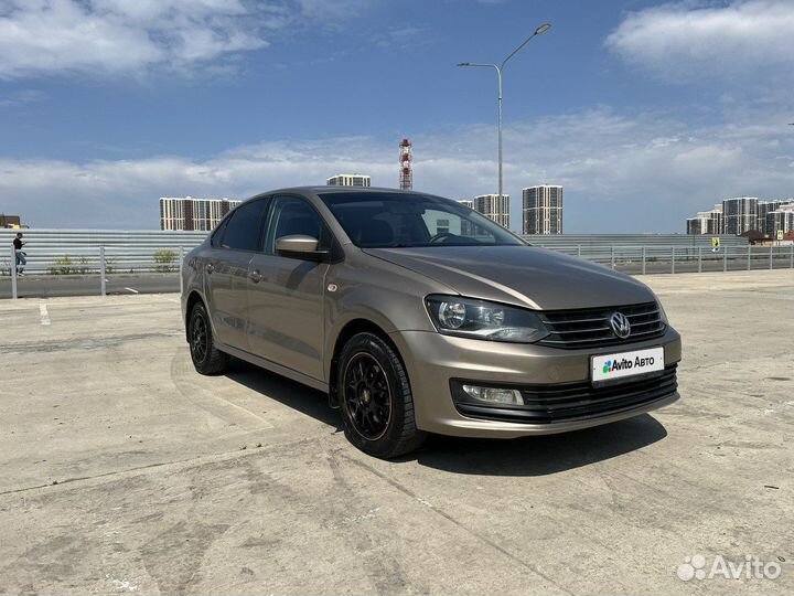 Volkswagen Polo 1.6 МТ, 2018, 148 500 км