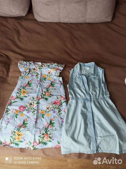 Вещи на девочку 122