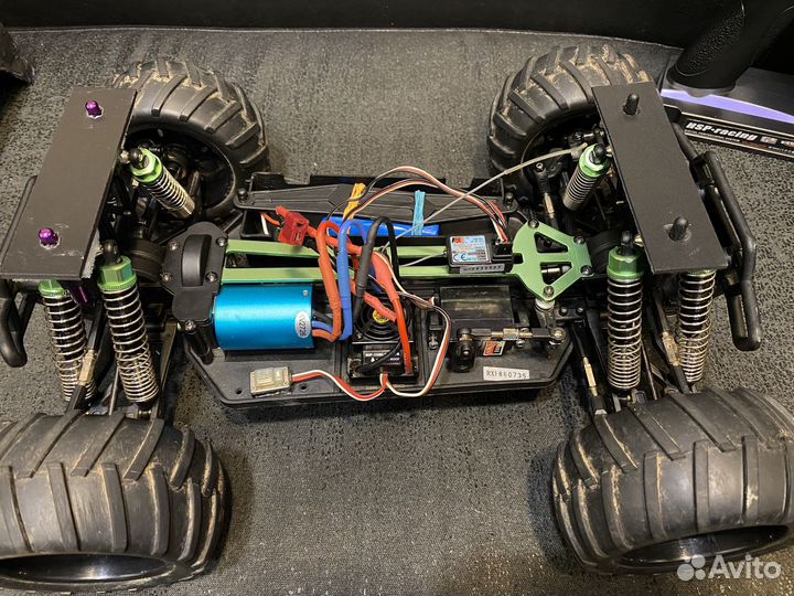 Hsp brontosaurus 4WD 10 масштаб с бк системой