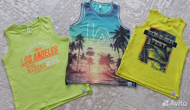 Майки Acoola р.152см 3шт