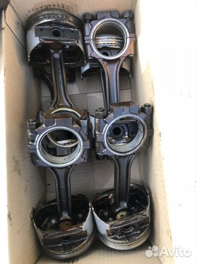 Поршни с шатунами 6g72 pajero 2