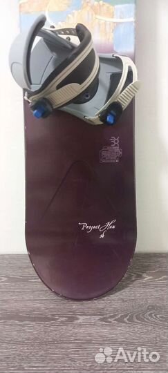 Сноуборд Sims 156cm+ крепления Moss