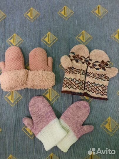Варежки детские