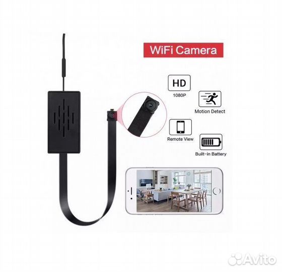 Wi-Fi мини камера 