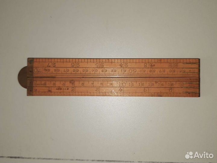 Линейка складная, Лондон, 19 век