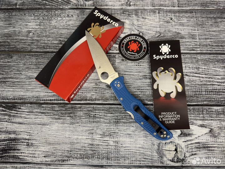 Нож Spyderco Ednura 4 Blue C10fpbl