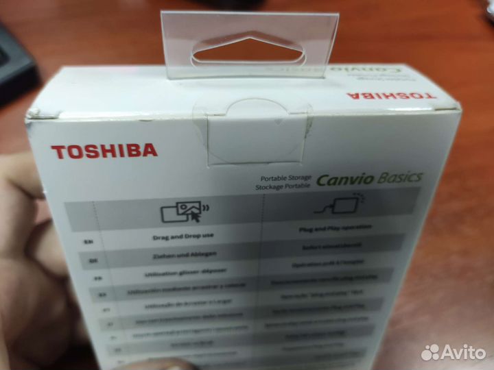 Внешний жесткий диск Toshiba 1TB
