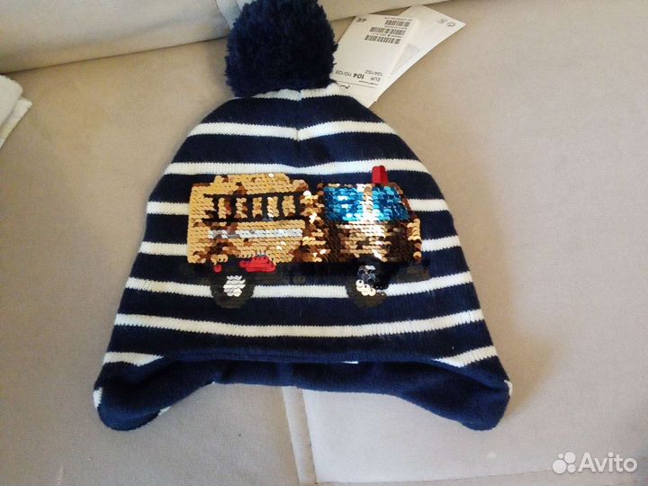 Шапка hm новая для мальчика