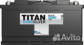 85 А.ч. Titan Euro Silver обр. пол., низк., 800