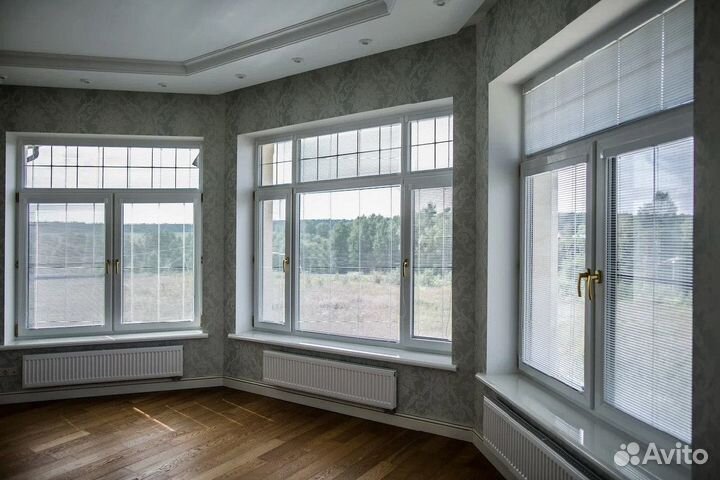 Пластиковые окна, остекление коттеджей