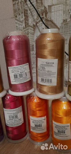 Нитки для вышивальной машины