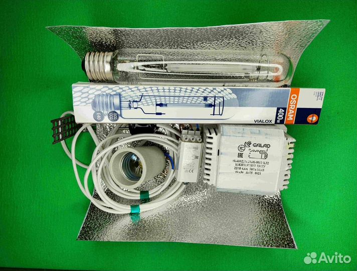 Комплект днат 400 Вт с лампой навыбор