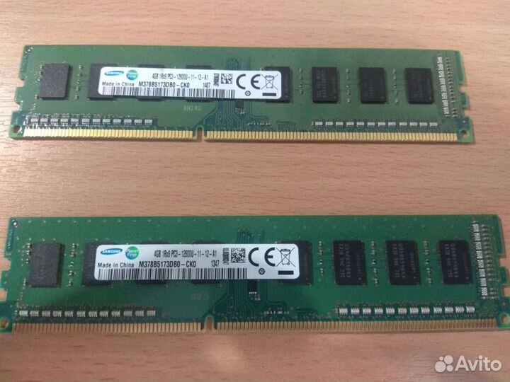 Оперативная память ddr3 8 gb 1600Mhz (2х4gb)