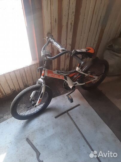 Детский велосипед stels 16