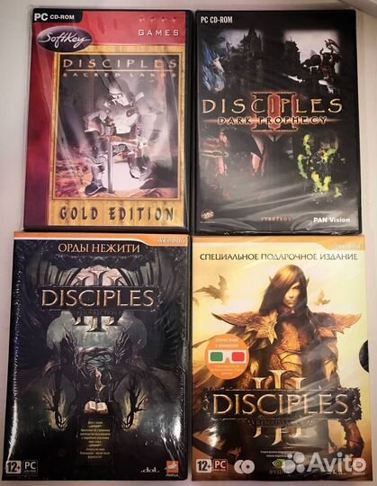 Редкие игры для PC (sealed/unsealed)