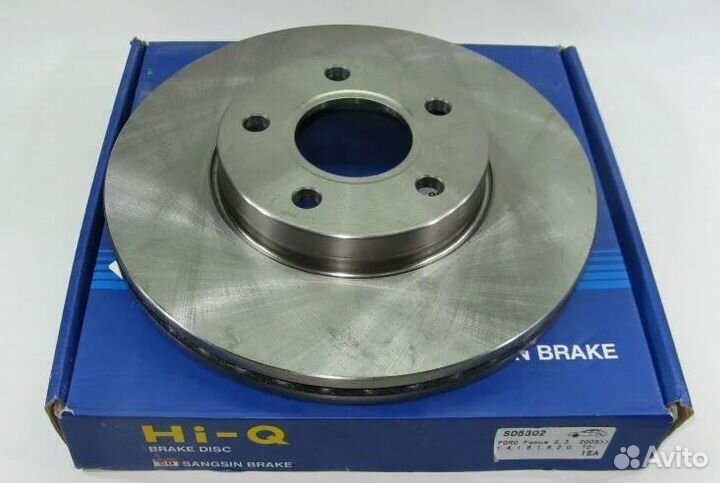 Диск тормозной Ford Focus 2-3 передний