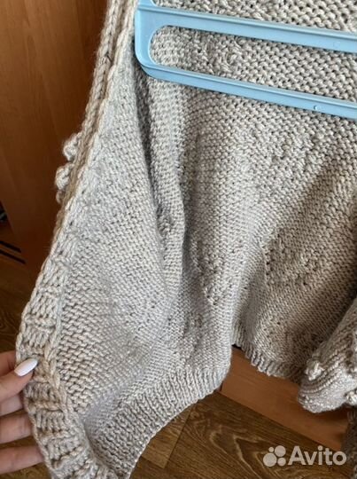 Бомбер вязаный ручная работа