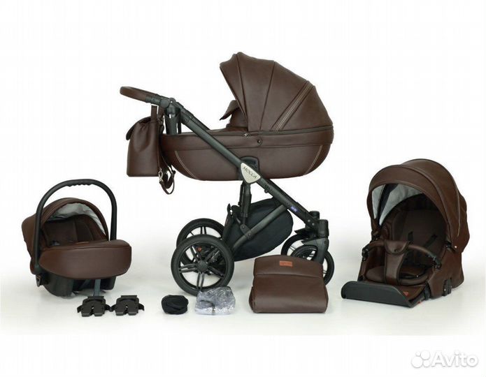 Коляска verdi mocca 3 в 1