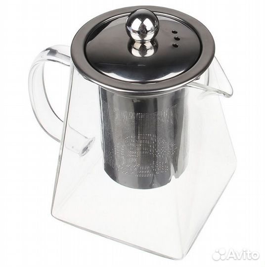 Чайник стеклянный заварочный Пирамида