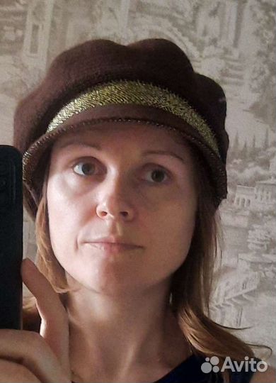 Берет-кепка