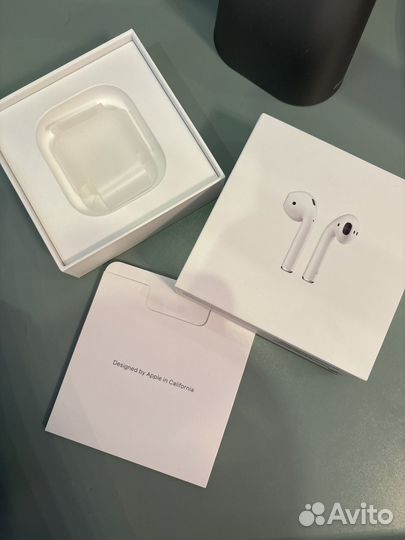 AirPods 2 + чехол