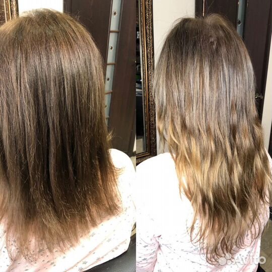 Наращивание волос