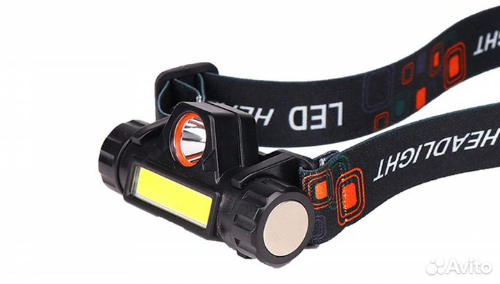 Ультрафиолет- белый Наголовный фонарь