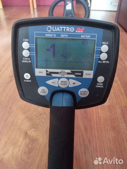 Металлоискатель minelab Quattro