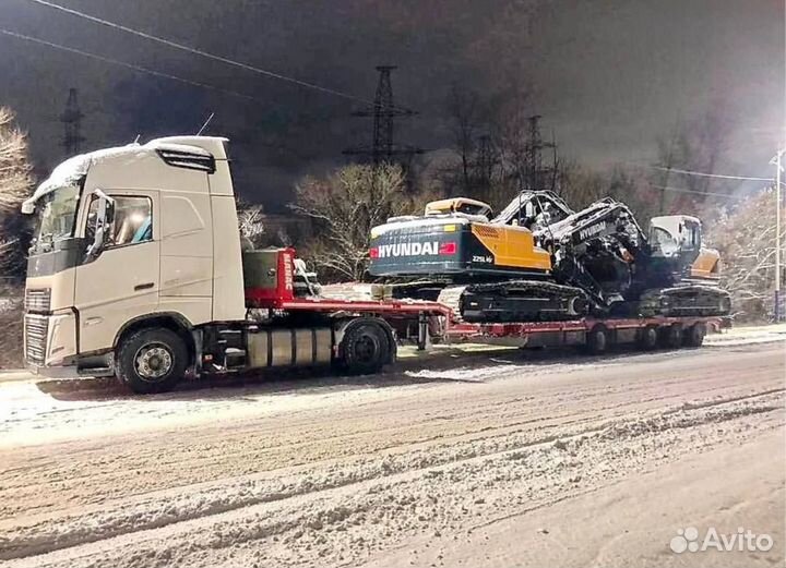 Трал перевозка негабаритных грузов