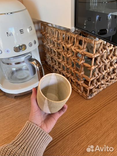 Стакан керамический ручной работы Полемика