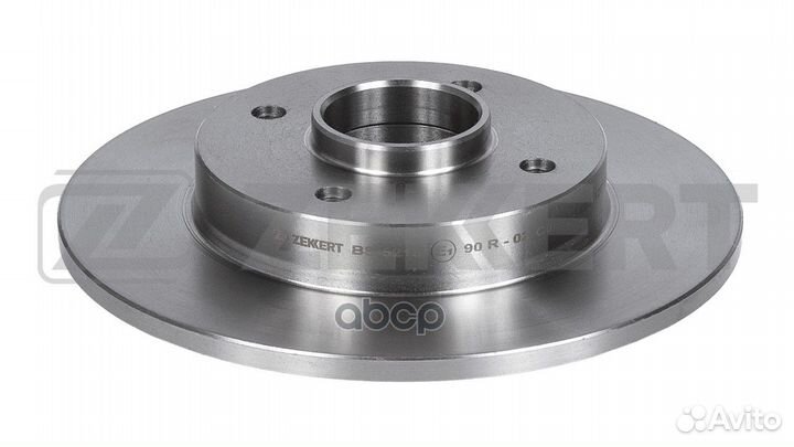 Диск торм. задн. Citroen C4 04- Peugeot 307 00