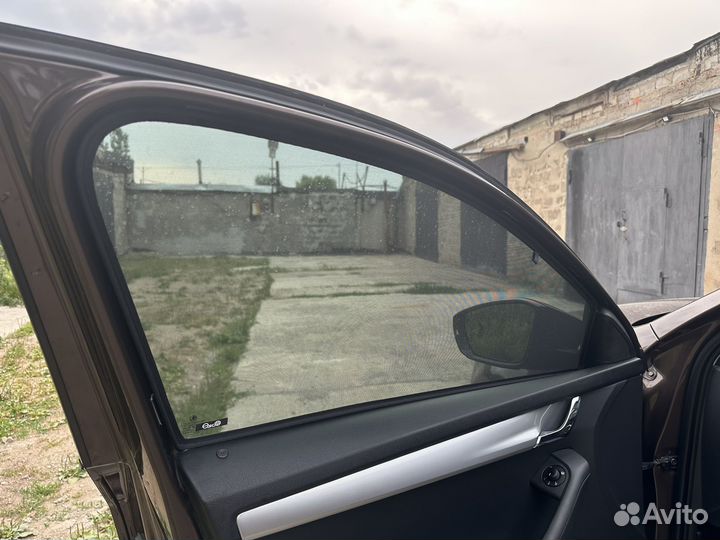 Каркасные автошторки на Skoda Octavia A7