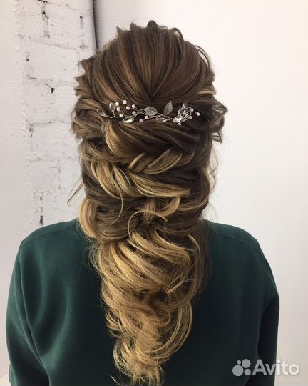 Вечерние, свадебные причёски, макияж