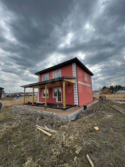 Коттедж 115 м² на участке 6 сот.