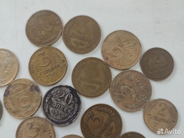 Монеты СССР до 1961 года одним лотом
