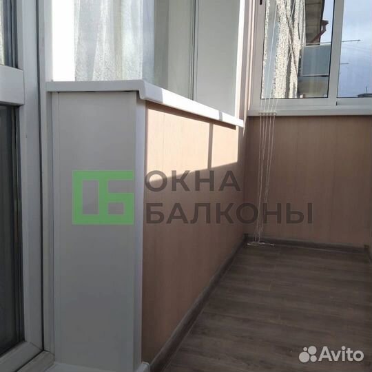 Остекление балконов в панельном доме