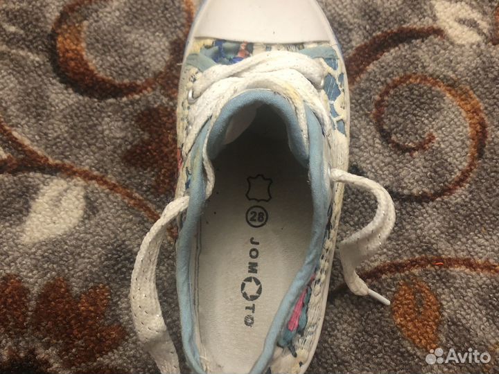 Кеды для девочки