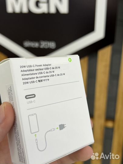 Оригинал Блок Type - C 20W/ Быстрая зарядка iPhone