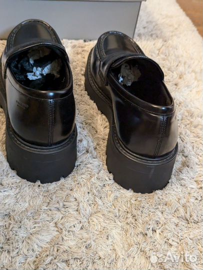 Лоферы Vagabond на платформе натуральная кожа 39