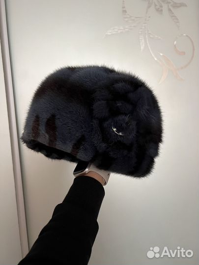 Шапка норковая женская