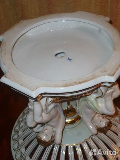 Ваза фарфоровая. Стиль Мейсен - Meissen