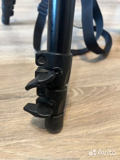 Штатив Manfrotto 055XDB+голова 804RC2