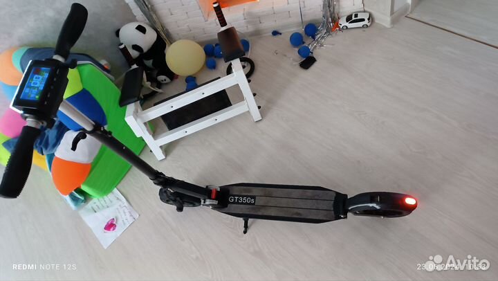Электросамокат gt350s (реплика s3) б/у