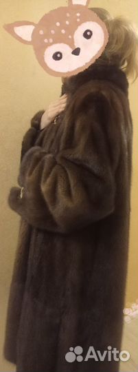 Шуба норковая 60 размер