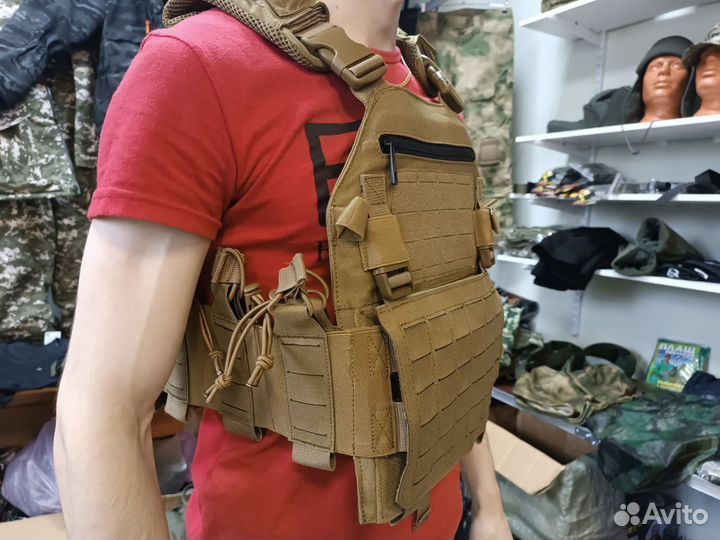 Разгрузка тактическая плитник