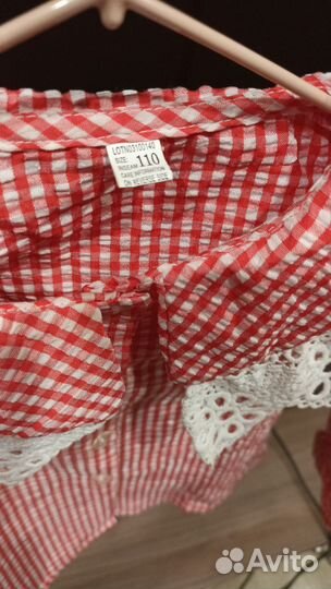 Блузка для девочки 110