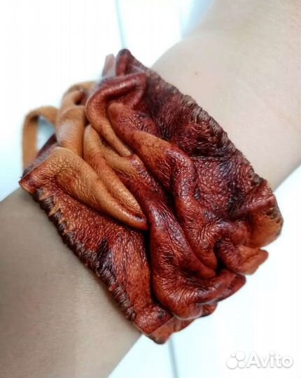 Браслет кожа