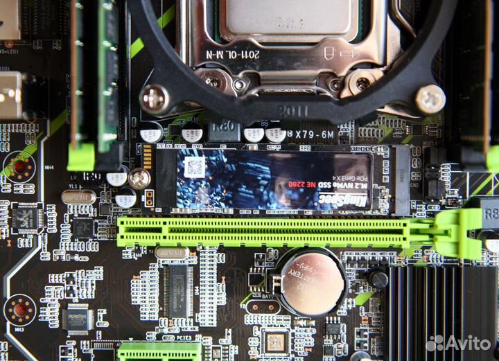 Комплект LGA2011: X79-6M + Xeon E5-2689 + 16GB