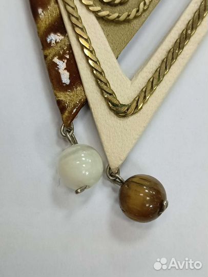 Комплект бижутерии ручная работа натуральные камни