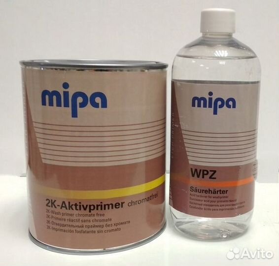 Кислотоотверждаемый Aktivprimer-Mipa 2К WPZ Грунт